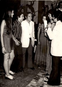 En un evento SUSY ARMAND OSVALDO CHOCR junto a DONALD Cantante y su mujer VERONICA